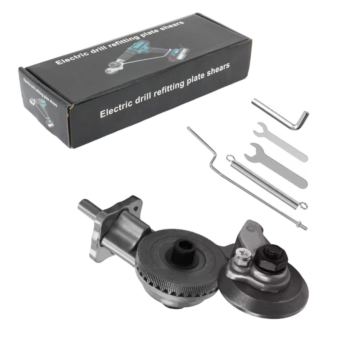 GENERICO - Cortador De Latas Y Placas Metálicas Para Taladro