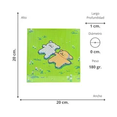 SOLEIO - Kit De Arte Pintura Por Diamantes 5D Perritos