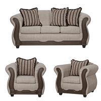 Juego de Living 3 1 1 Sofia Beige