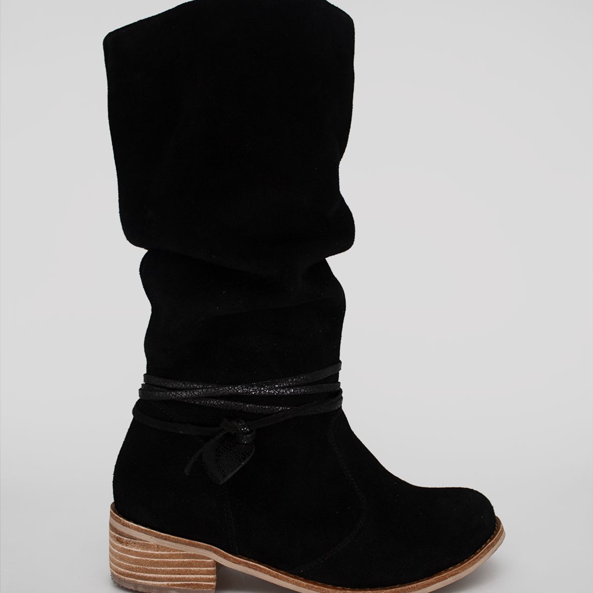 PAO PECADOS - Bota Belen Negro Reno Pao Pecados