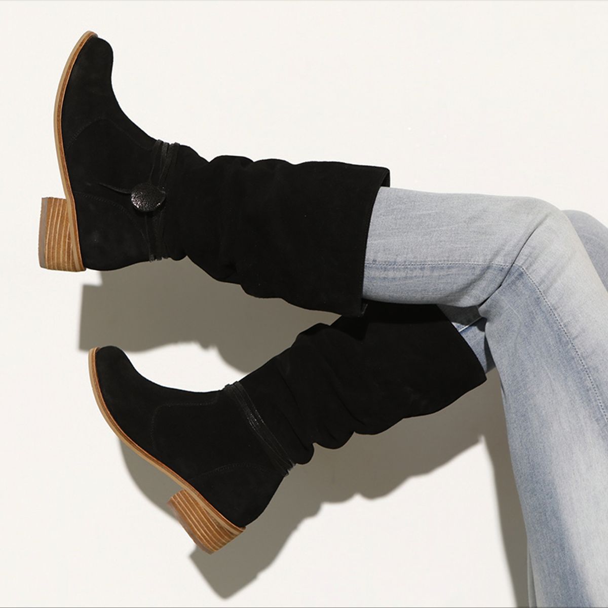 PAO PECADOS - Bota Belen Negro Reno Pao Pecados