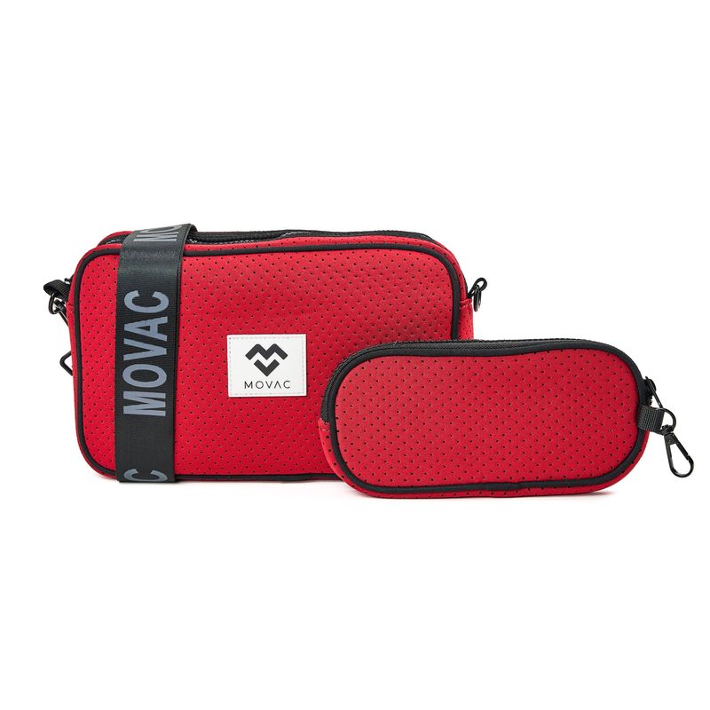 MV MOVAC - Bandolera Cartera Cruzada Neopreno de Mujer a la Moda Porta Celular