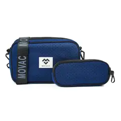 MV MOVAC - Bandolera Cartera Cruzada Neopreno de Mujer a la Moda Porta Celular