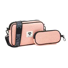 MV MOVAC - Bandolera Cartera Cruzada Neopreno de Mujer a la Moda Porta Celular