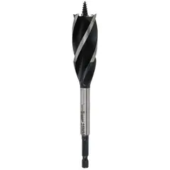 GENERICO - BROCA PARA MADERA 4 PUNTAS 25MM TOMA HEX 1/4" HEMIC 885225001