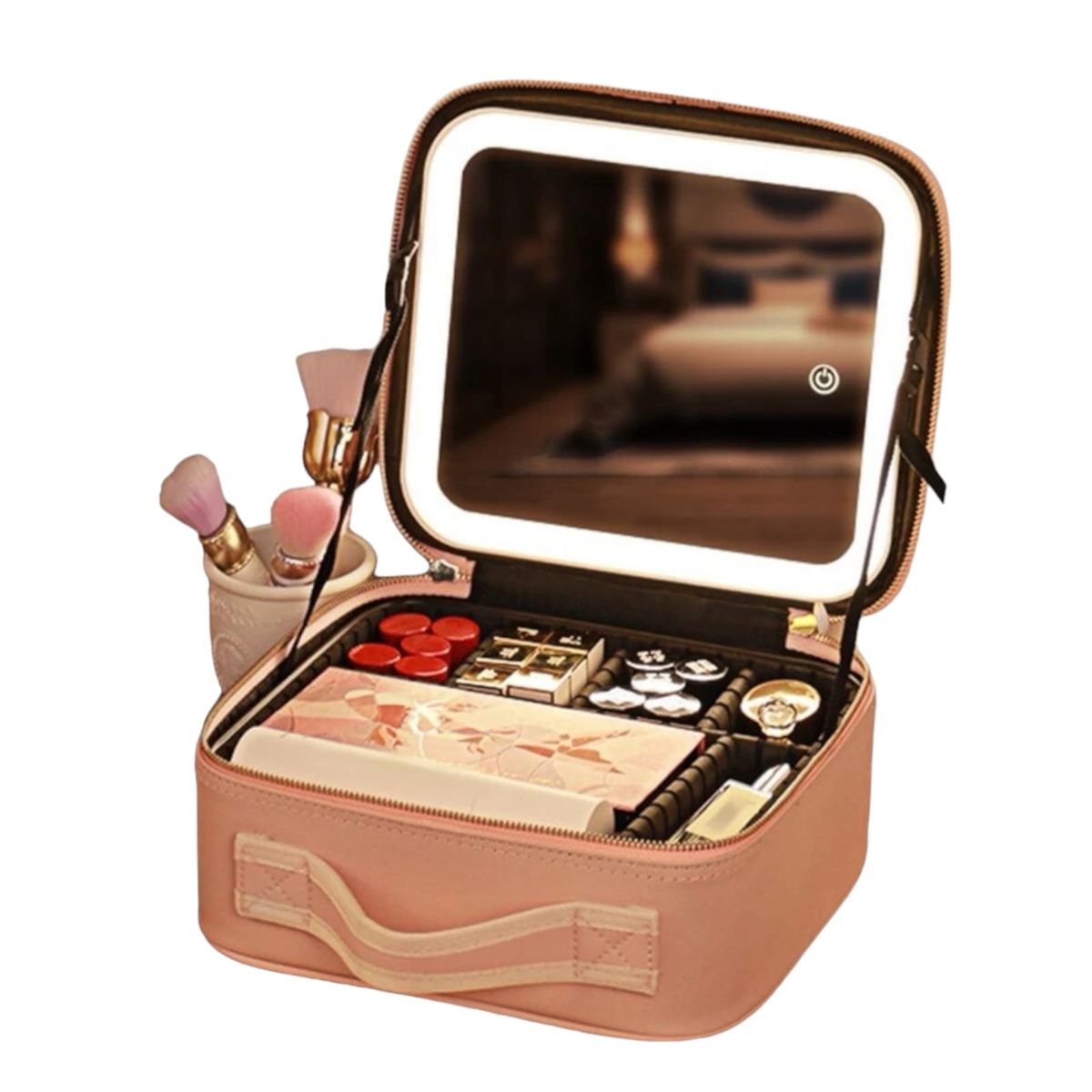 GENERICO - Maleta Cosmetiquero Con Luz Led