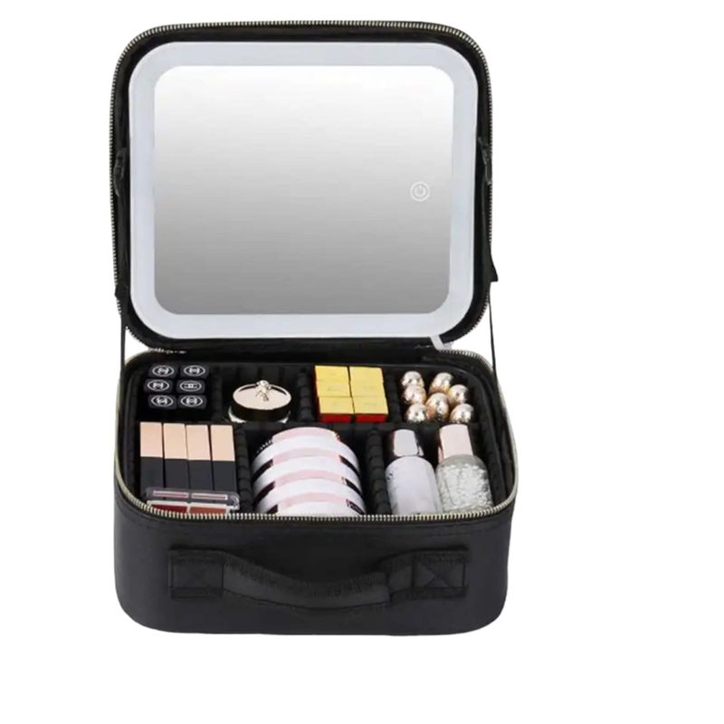 GENERICO - Maleta Cosmetiquero Con Luz Led