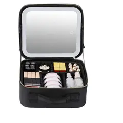 GENERICO - Maleta Cosmetiquero Con Luz Led