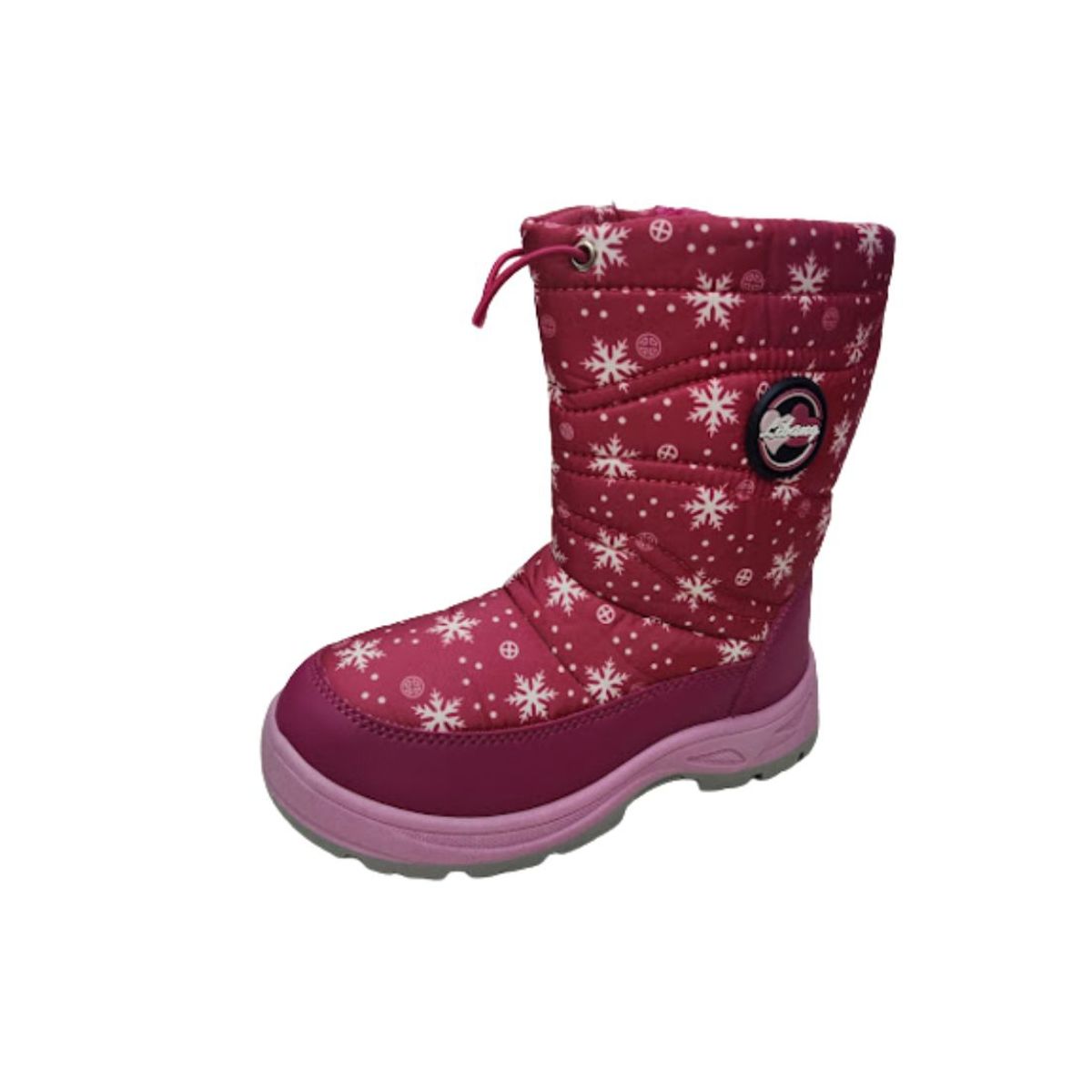 VINNYS OUTLET - Bota de Nieve Fucsia Niña