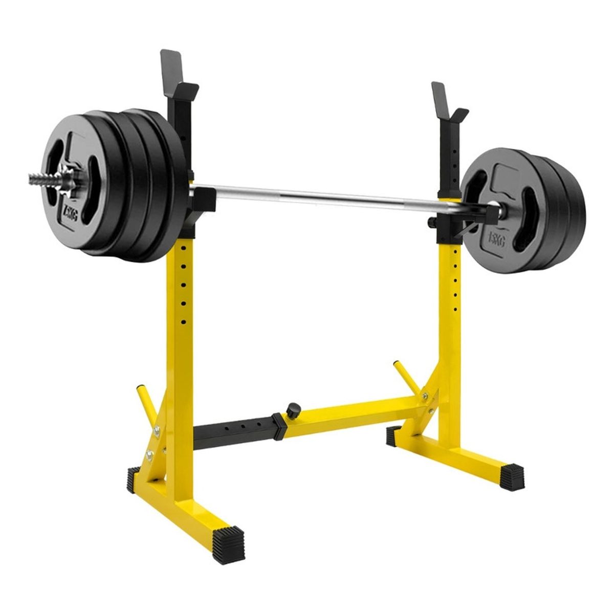 CENTURFIT - Estacion Rack Sentadilla Centurfit Pecho Press Banca Pesas