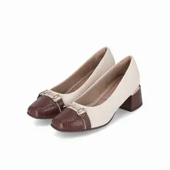 PICCADILLY - Zapato Estela Chocolate/Natural