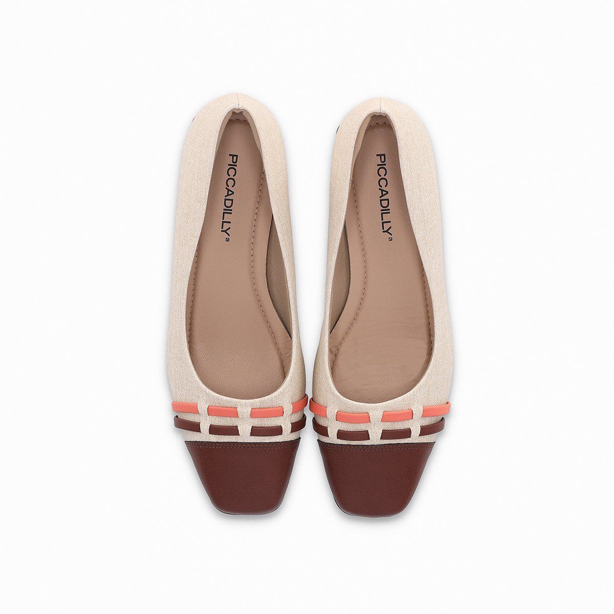 PICCADILLY - Zapato Mujer Natural/Café Tati 2 Piccadilly