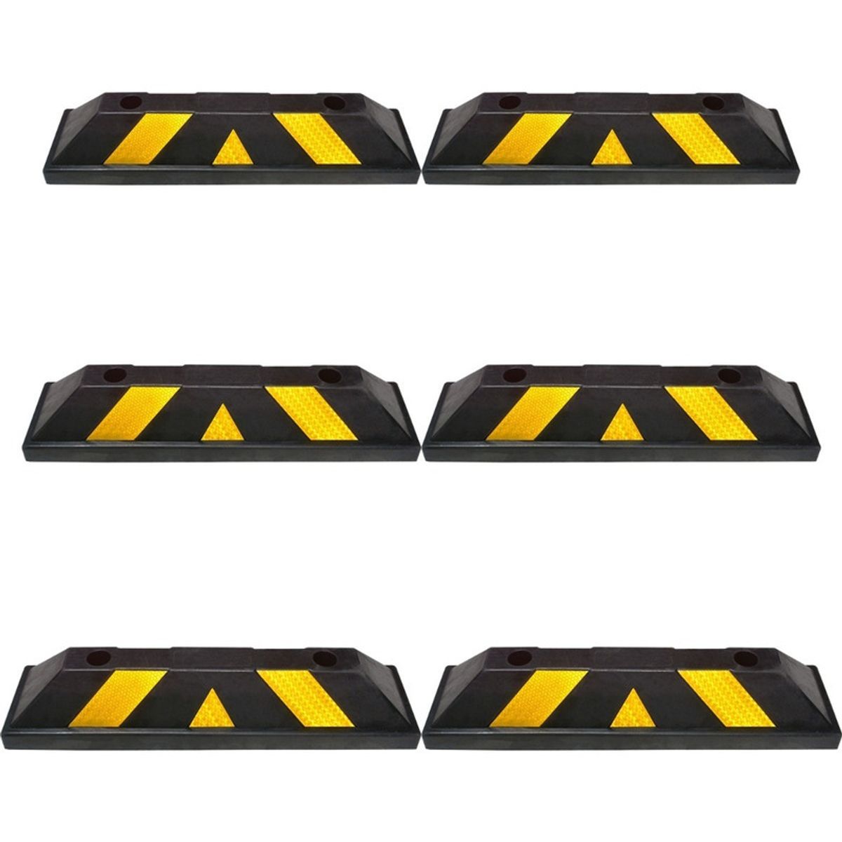 GUTSTARK - Tope Estacionamiento Gutstark Uso Rudo Con Antireflejante 55cm