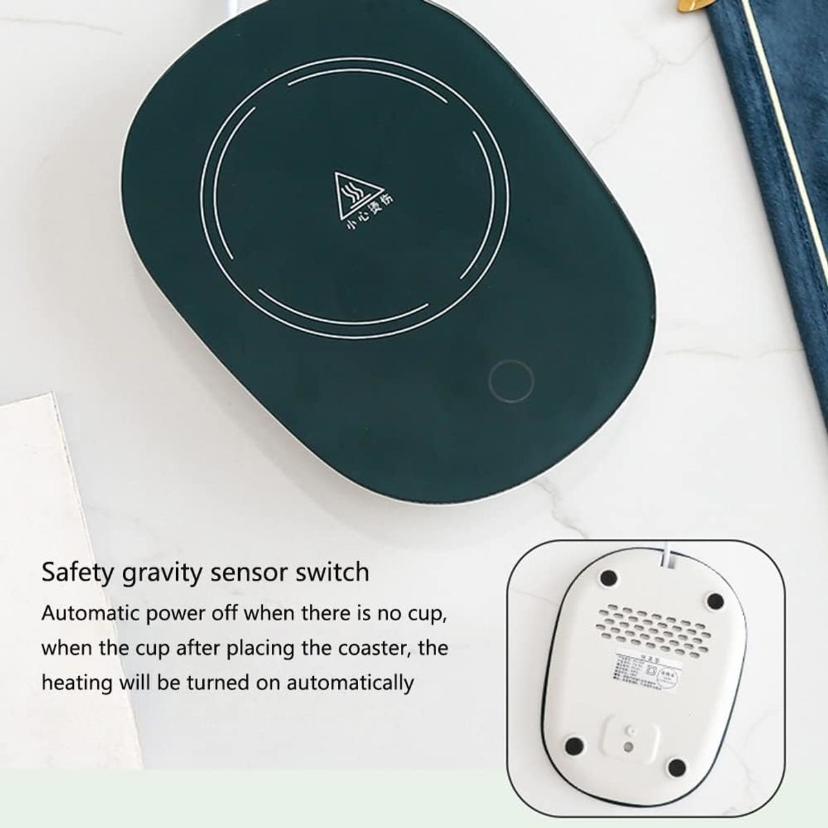 GENERICO - Calentador De Tazas Cafe Almohadilla Calefactora