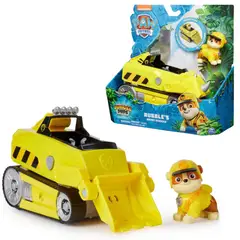 PAW PATROL - Jungle Pups Vehículo Más Figura Rubble