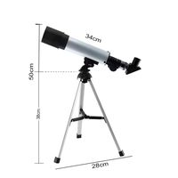 Telescopio Astronómico Monocular Niños Principiantes Trípode Zoom 90x