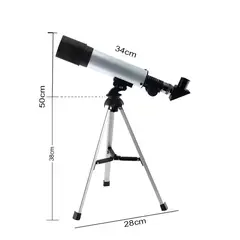 GENERICO - Telescopio Astronómico Monocular Niños Principiantes Trípode Zoom 90x
