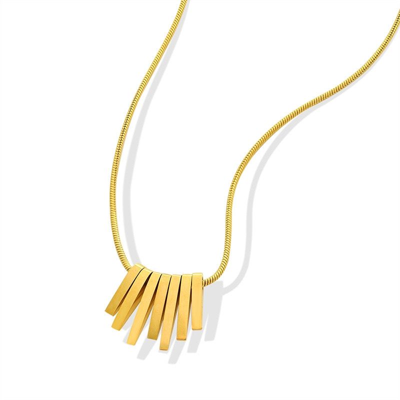 LUX JOYAS - Collar Baño Oro 18k Diseño X7
