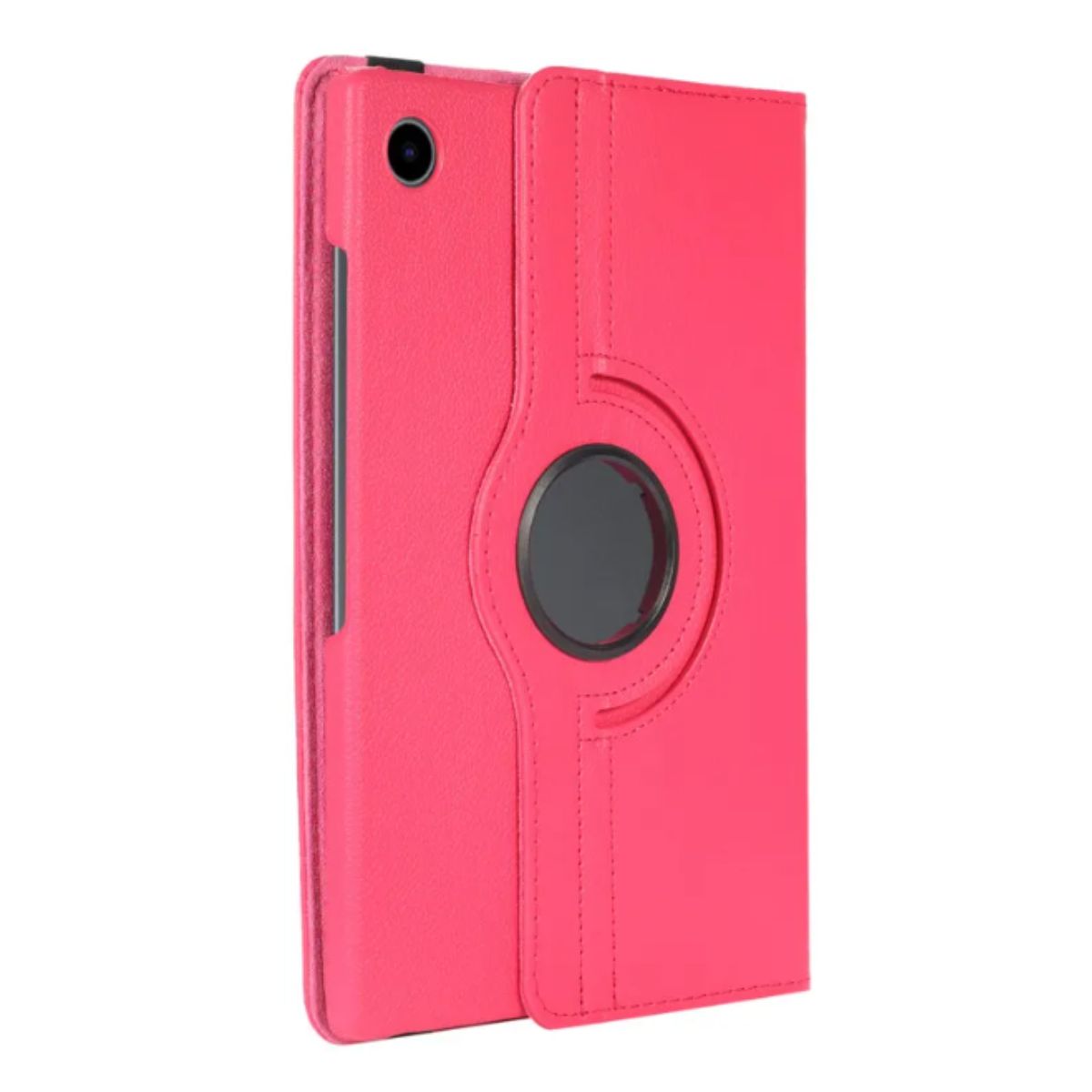 GENERICO - Carcasa Funda Giratoria Para Tablet Samsung A9 8.7 X110 Fucsia