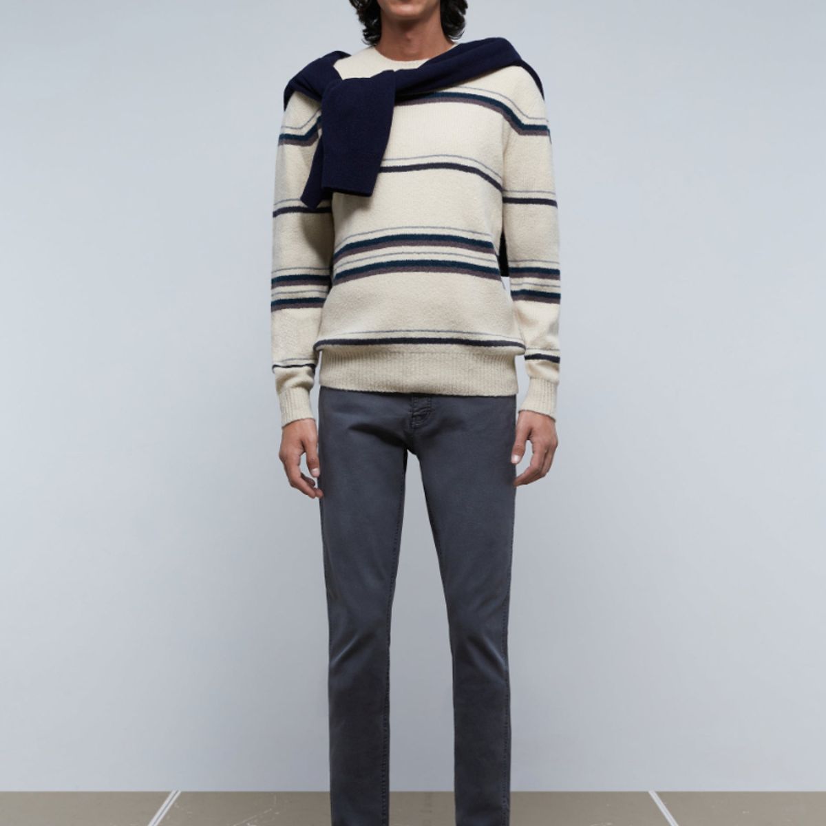 SCALPERS - Pantalón Cinco Bolsillos Dark Grey