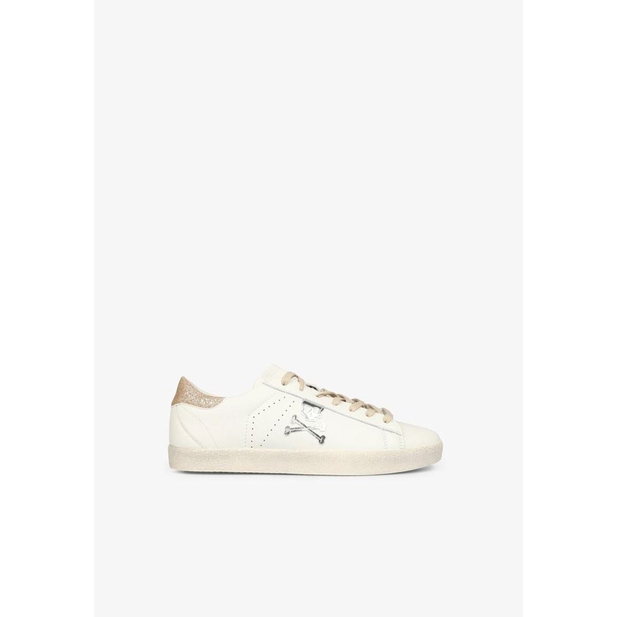 SCALPERS - Zapatillas Bajas Glitter White