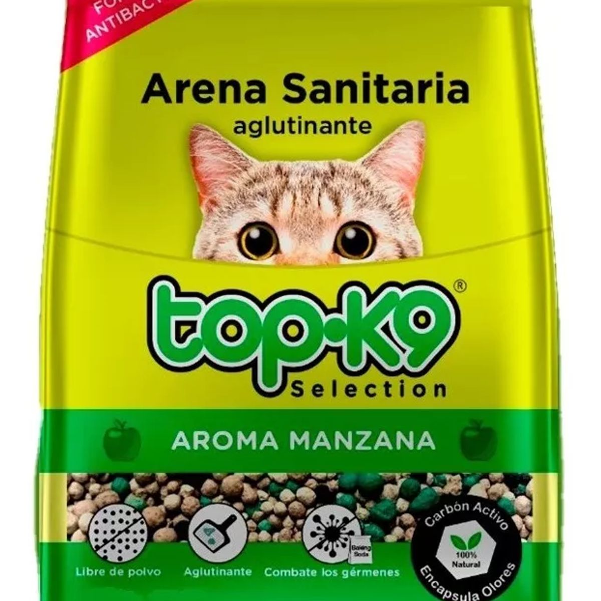 TOPK - Arena Aglutinante TopK9 25 Kg Manzana