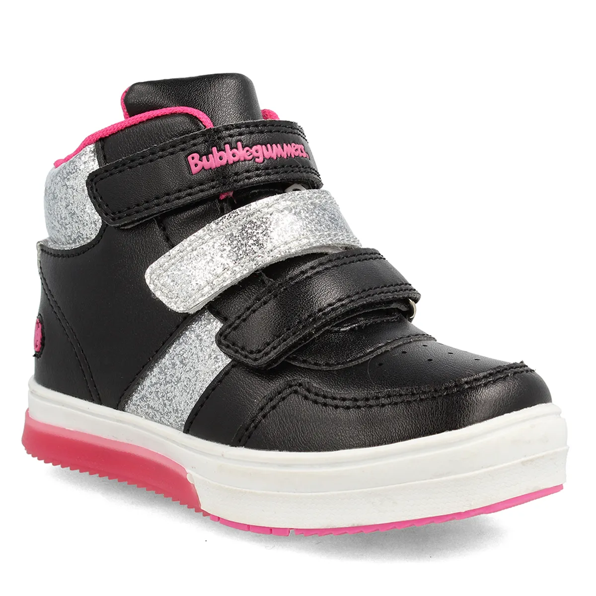 BUBBLE GUMMERS - Botín Niña Luces Bubblegummers Neon Negro