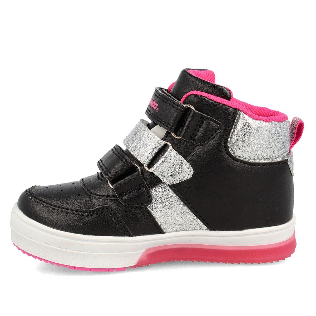 BUBBLE GUMMERS - Botín Niña Luces Bubblegummers Neon Negro