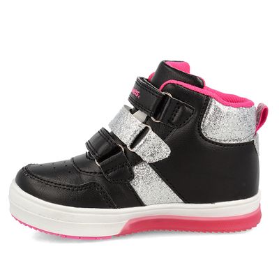 Imagen 2 del producto Botín Niña Luces Bubblegummers Neon Negro