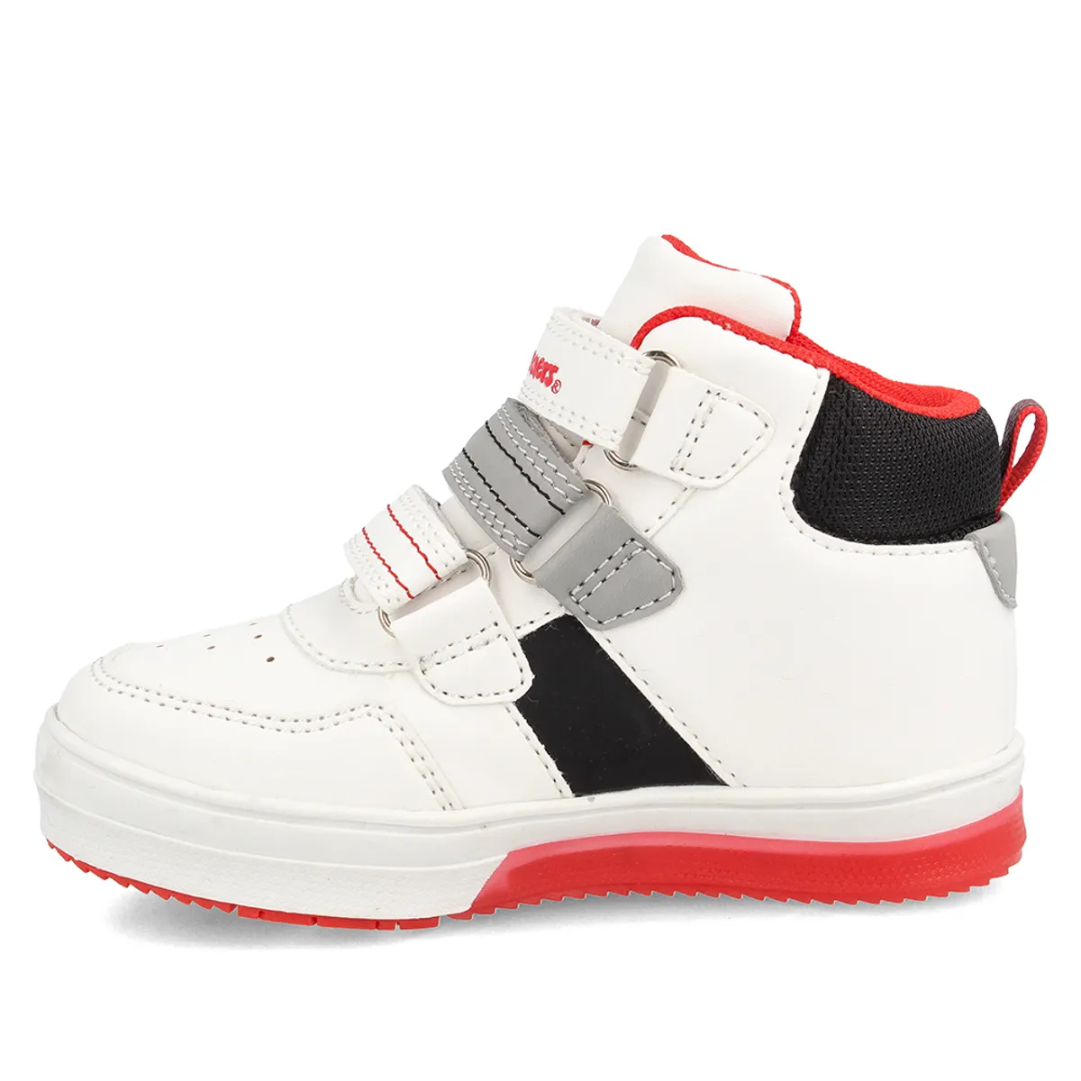 BUBBLE GUMMERS - Botín Niño Luces Bubblegummers Neon Blanco