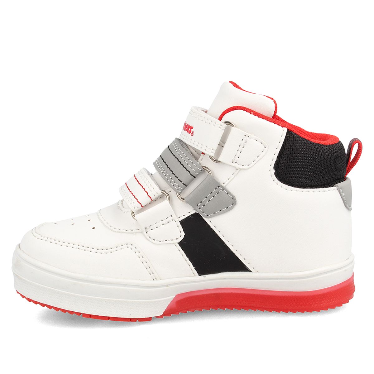 BUBBLE GUMMERS - Botín Niño Luces Bubblegummers Neon Blanco