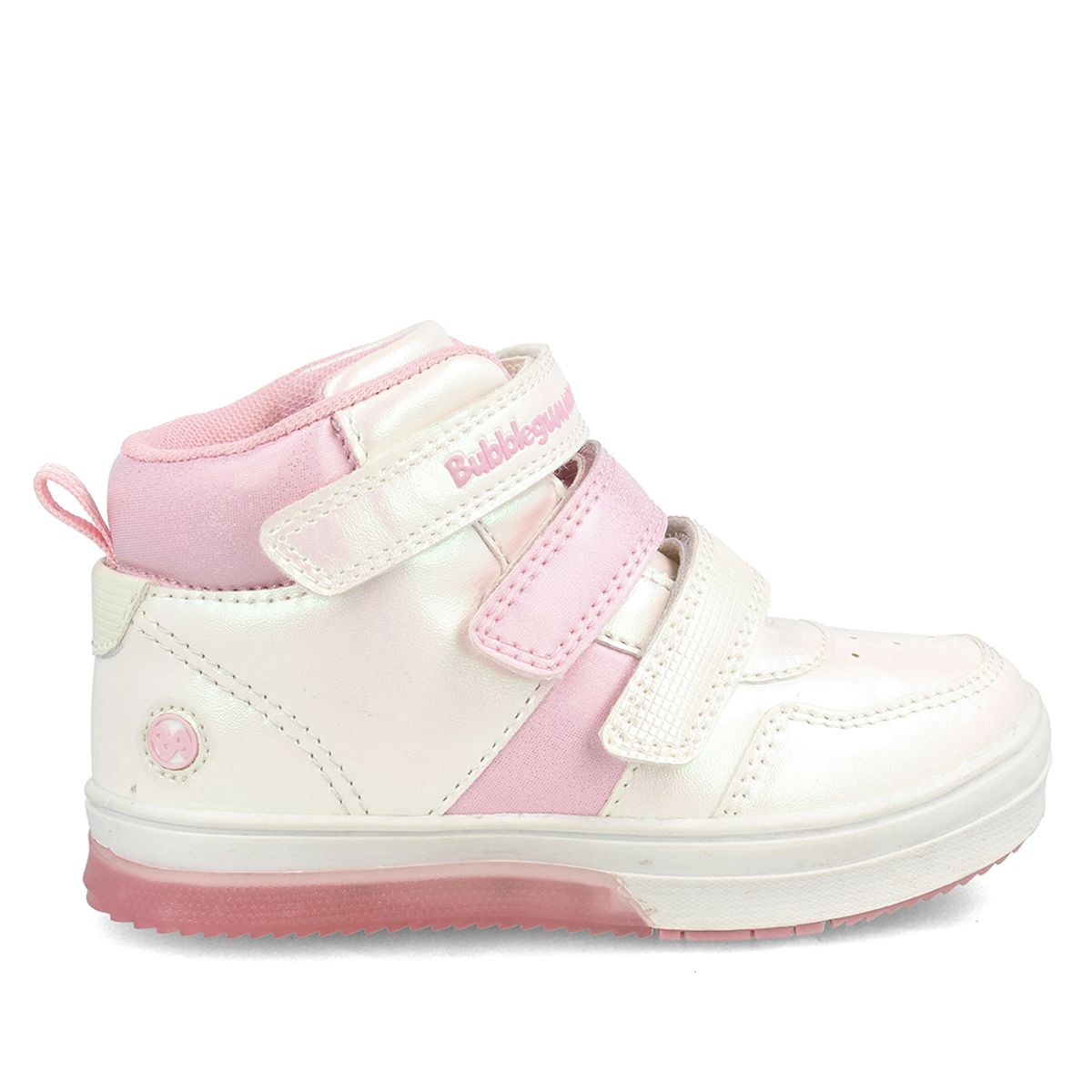 BUBBLE GUMMERS - Botín Niña Luces Bubblegummers Neon Rosado