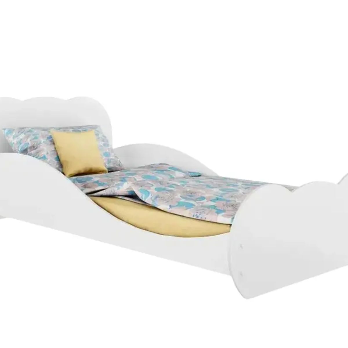KIDSCOOL - Mini Cama Nube Blanca Premium