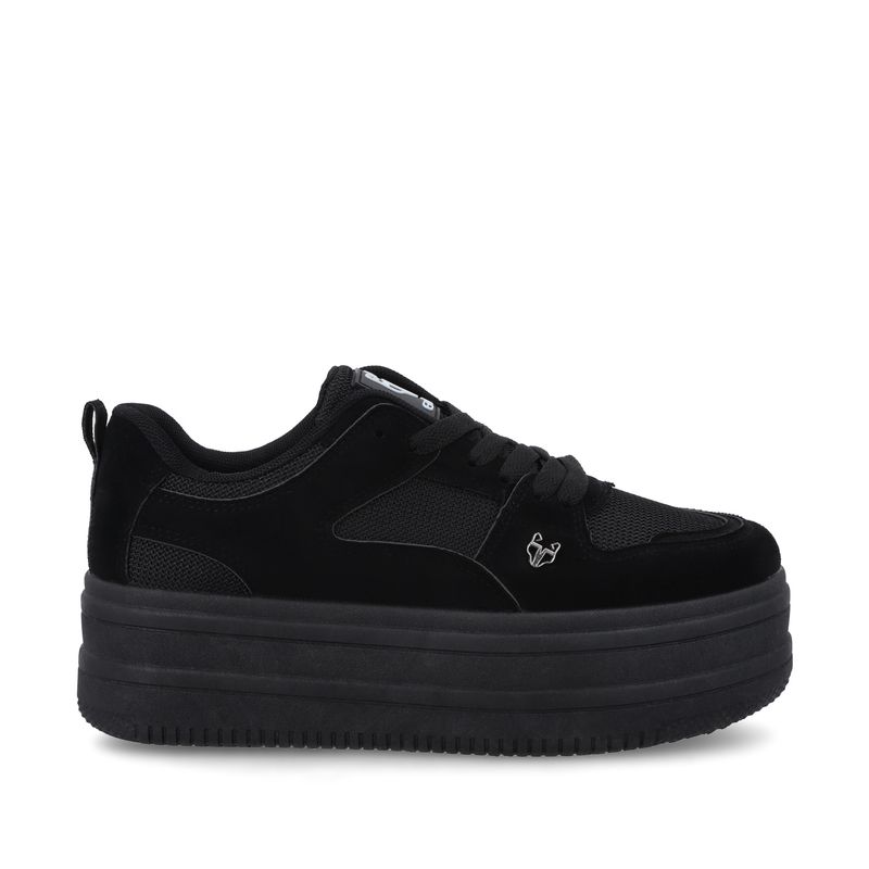 GOTTA - Zapatilla Mujer Negra Plataforma 38562 Gotta