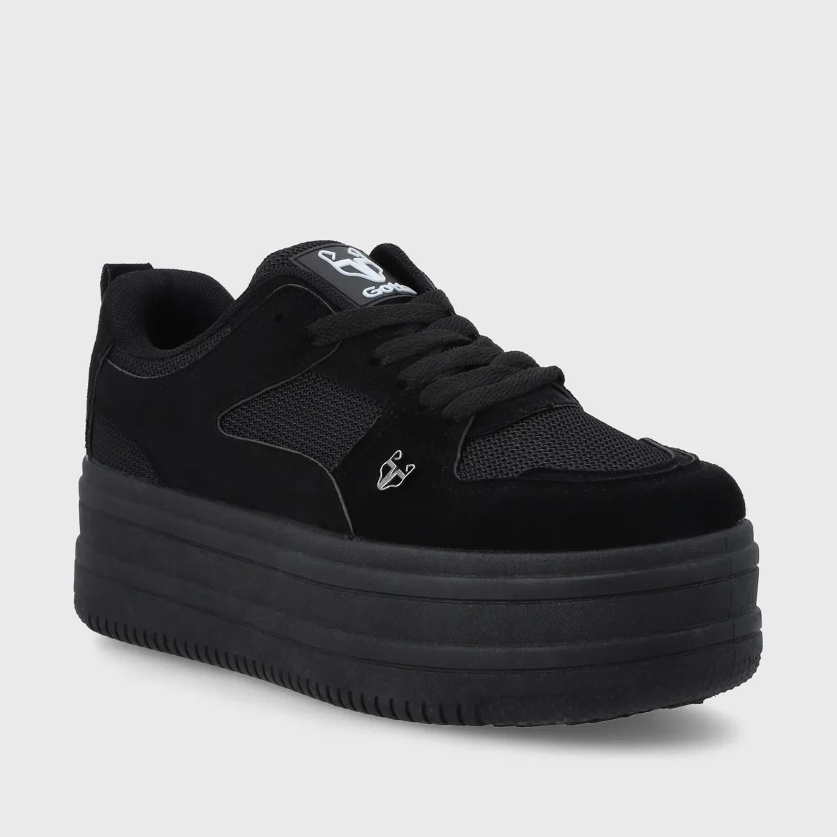 GOTTA - Zapatilla Mujer Negra Plataforma 38562 Gotta