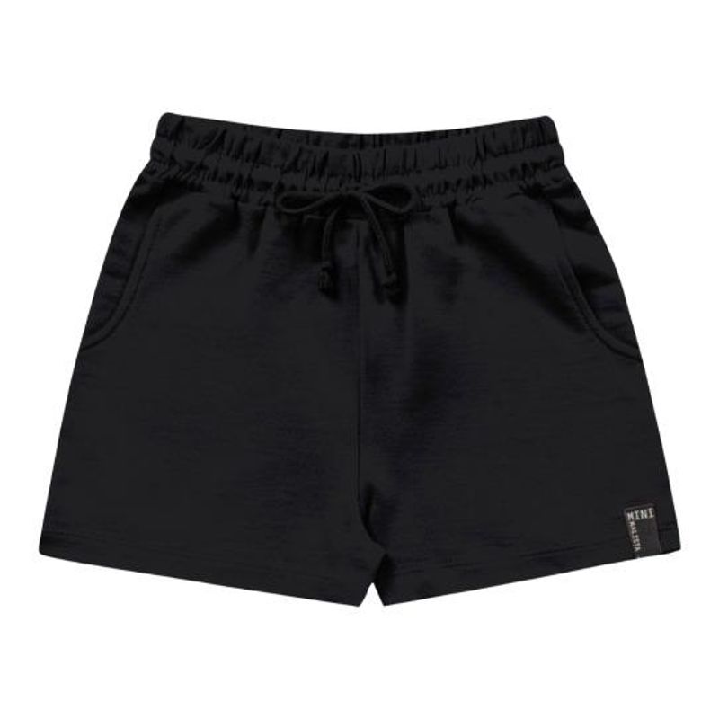 COYOTE KIDS - Short negro algodón - Negro