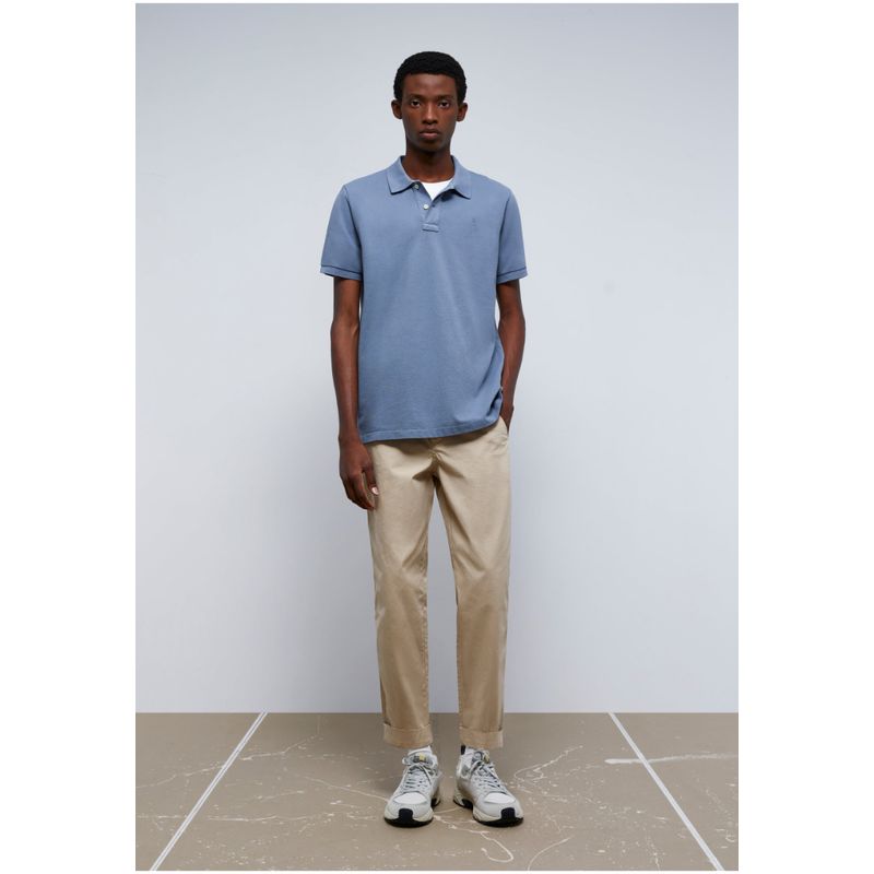 SCALPERS - Polo Básico Calavera Blue