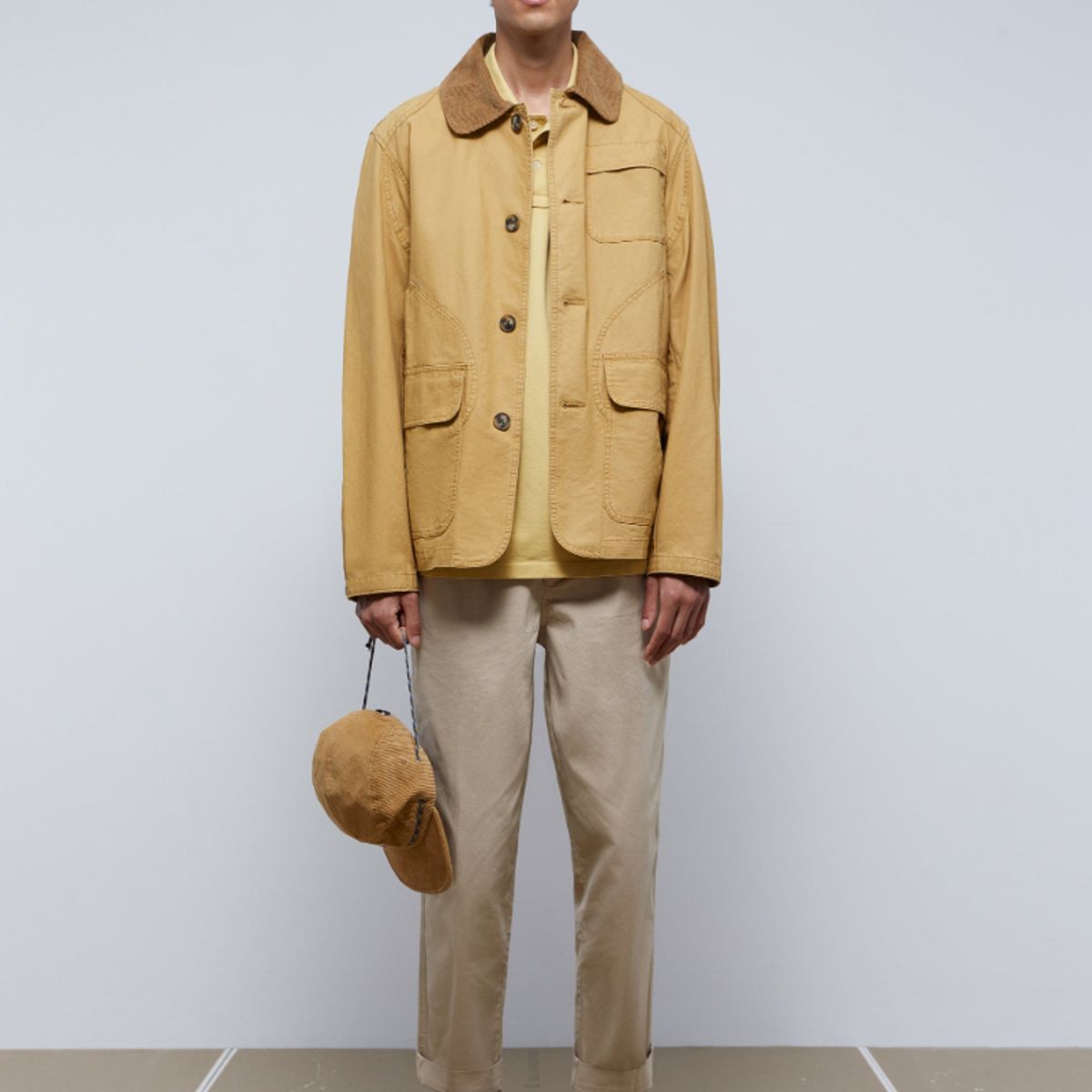 SCALPERS - Polo Básico Calavera Yellow