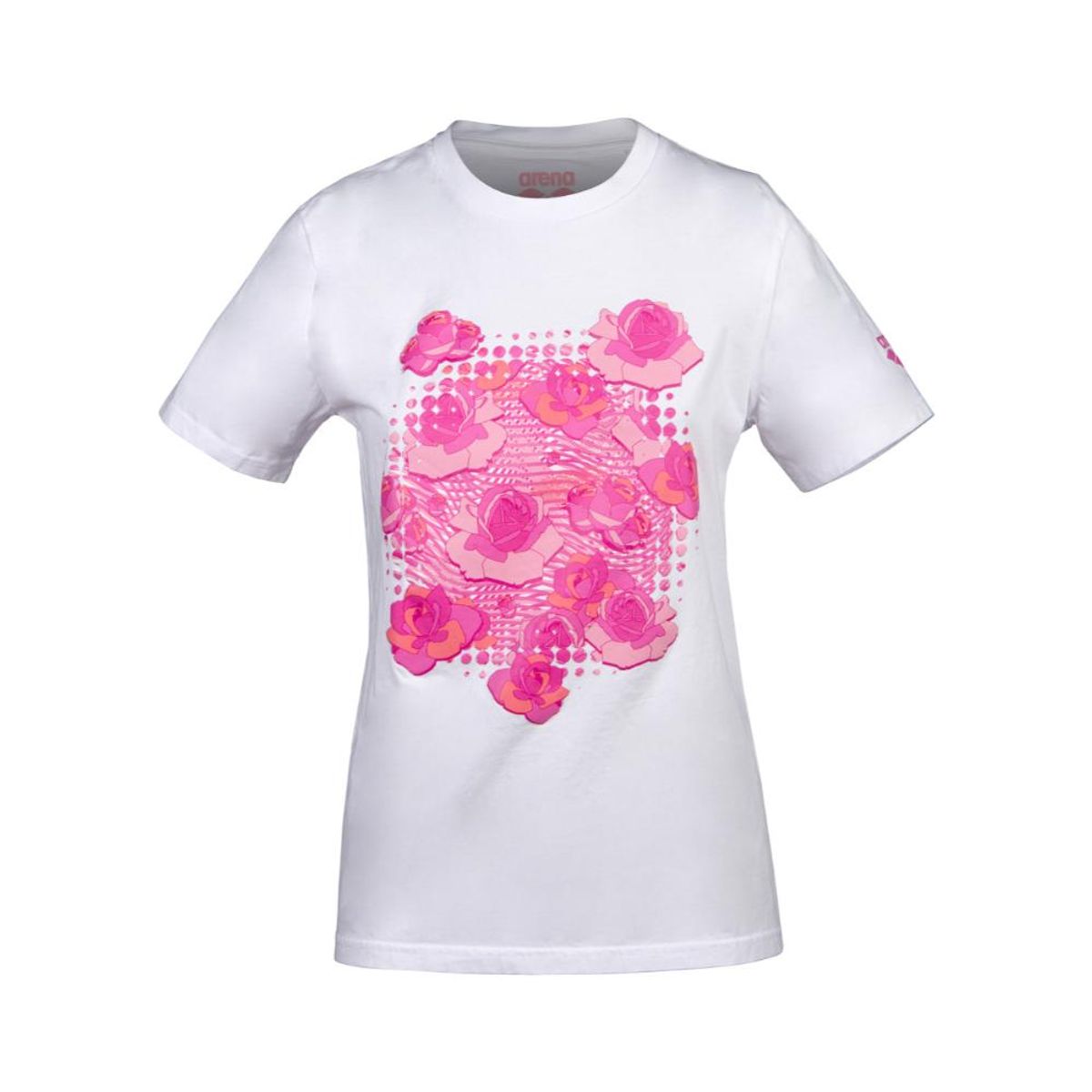 ARENA - Polera S/S Tee Breast Blanco Arena