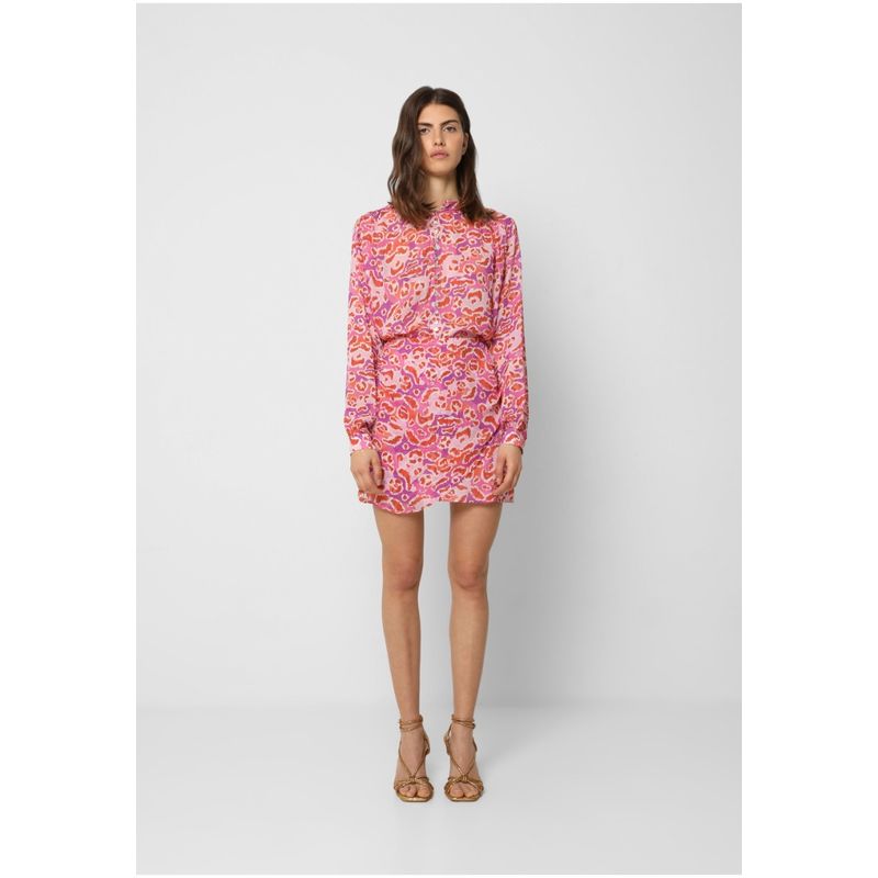 SCALPERS - Falda Animal Print Pink