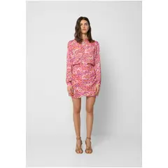 SCALPERS - Falda Animal Print Pink