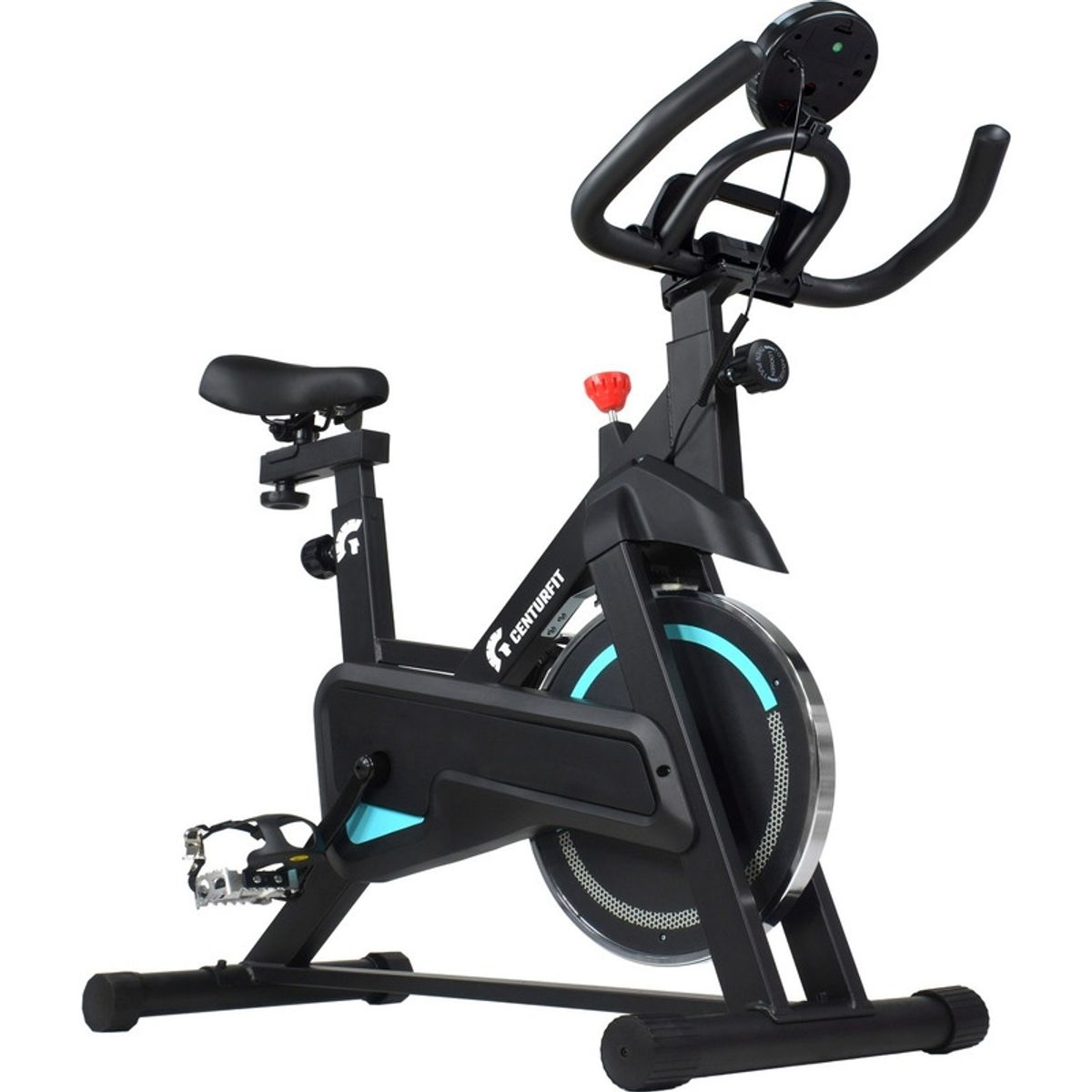 GENERICO - Bicicleta Estática Pro Centurifit Spinning Rueda Inercia 6kg