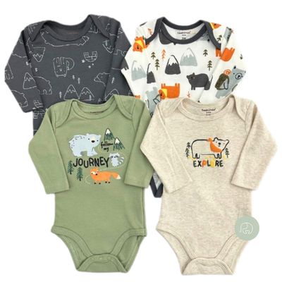 Imagen 2 del producto Pack de 4 Bodies Osito Bebé Niño