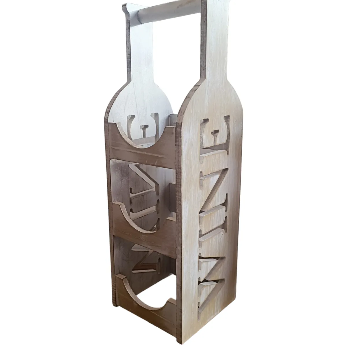 GENERICO - PORTA BOTELLAS DE VINO EN MADERA