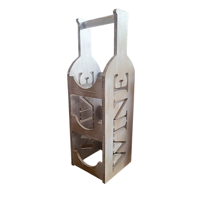 GENERICO - PORTA BOTELLAS DE VINO EN MADERA