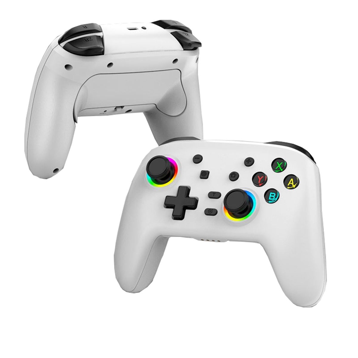 GENERICO - Control Genérico Rgb Compatible con Nintendo Switch-oled-lite-pc-móvil