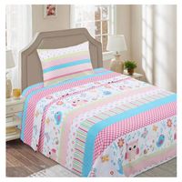 Juego de Sábanas 1.5 Plaza Sweet Bird