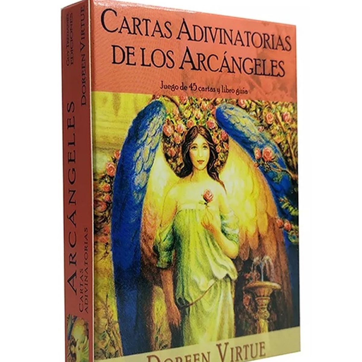 GENERICO - JUEGO DE 45 CARTAS DE TAROT ADIVINATORIAS DE LOS ARCANGELES EN ESPAÑOL
