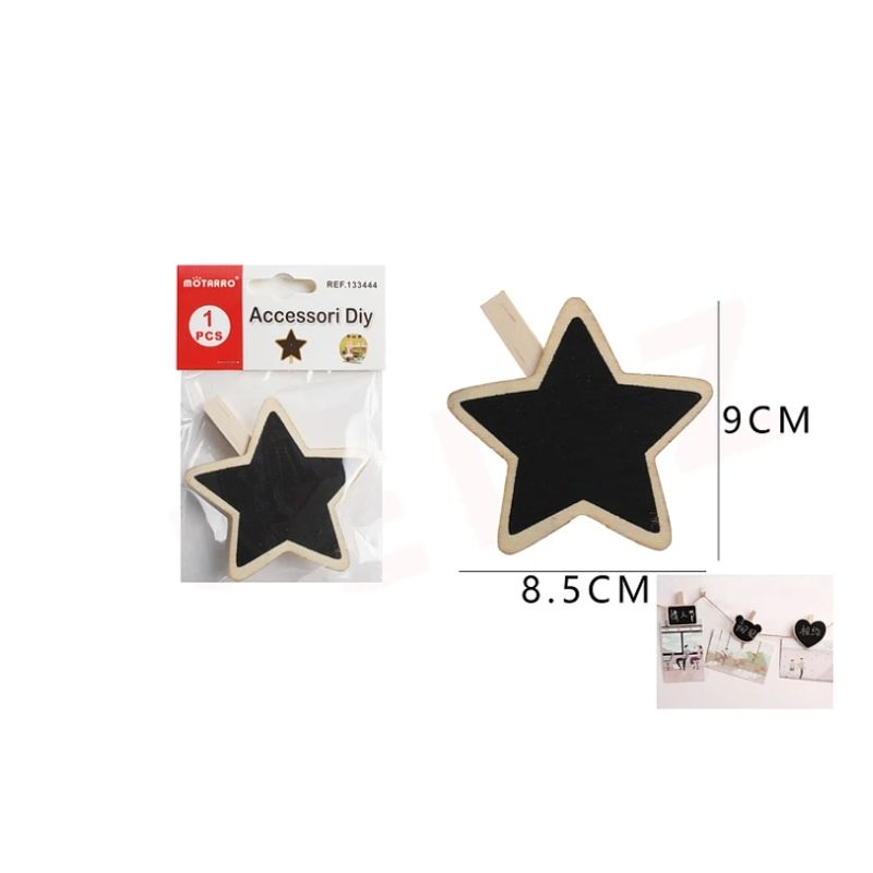 GENERICO - 985Cm Pizarra Pequeña Forma De Estrella