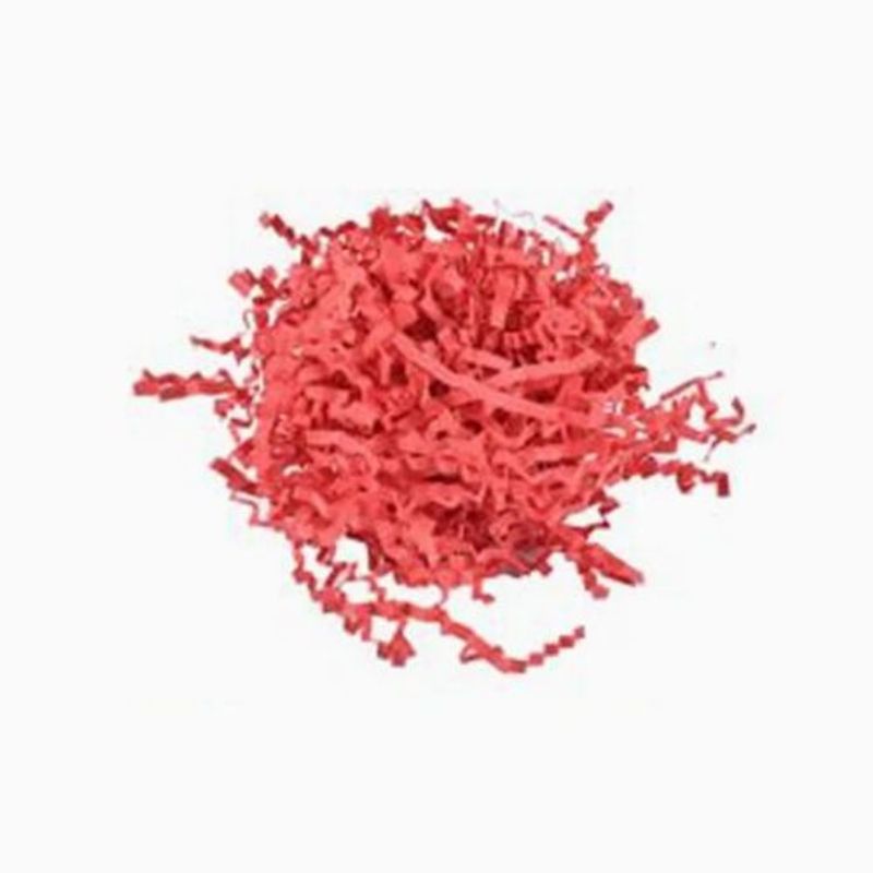 GENERICO - Relleno De Papel Color Rojo 20 Gramos